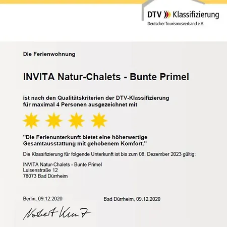 Invita Natur-chalets - Familienurlaub Im Schwarzwald Bad Dürrheim